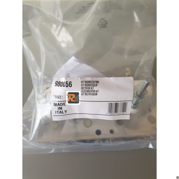 RADDRIZZATORE DI RICAMBIO PER DYNAMIC 620 START TELWIN 980056