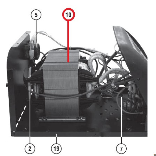 TRASFORMATORE RICAMBIO TELWIN PER DIGITAL PULLER 5500 DUO 169925