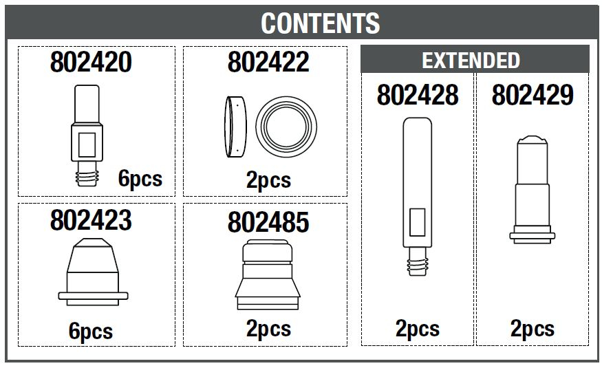 CONTENUTO BOX PLASMA 804188