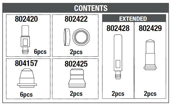 CONTENUTO BOX PLASMA 804189