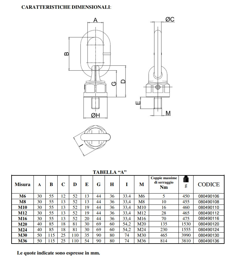 8049a - golfare maschio doppia articolazione