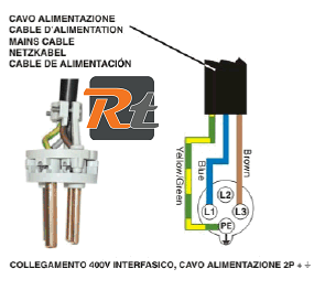 SCHEMA COLLEGAMENTO ELETTRICO TELWIN